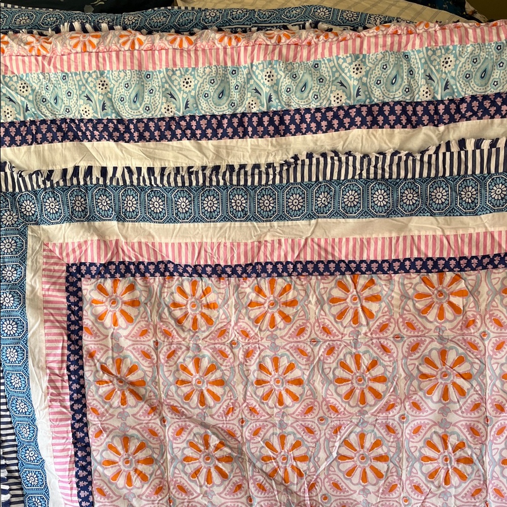 Multicolor Patterned comforter - Picture 2 of 5